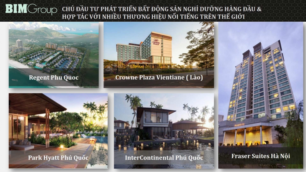 BIM Group hợp tác với các thương hiệu