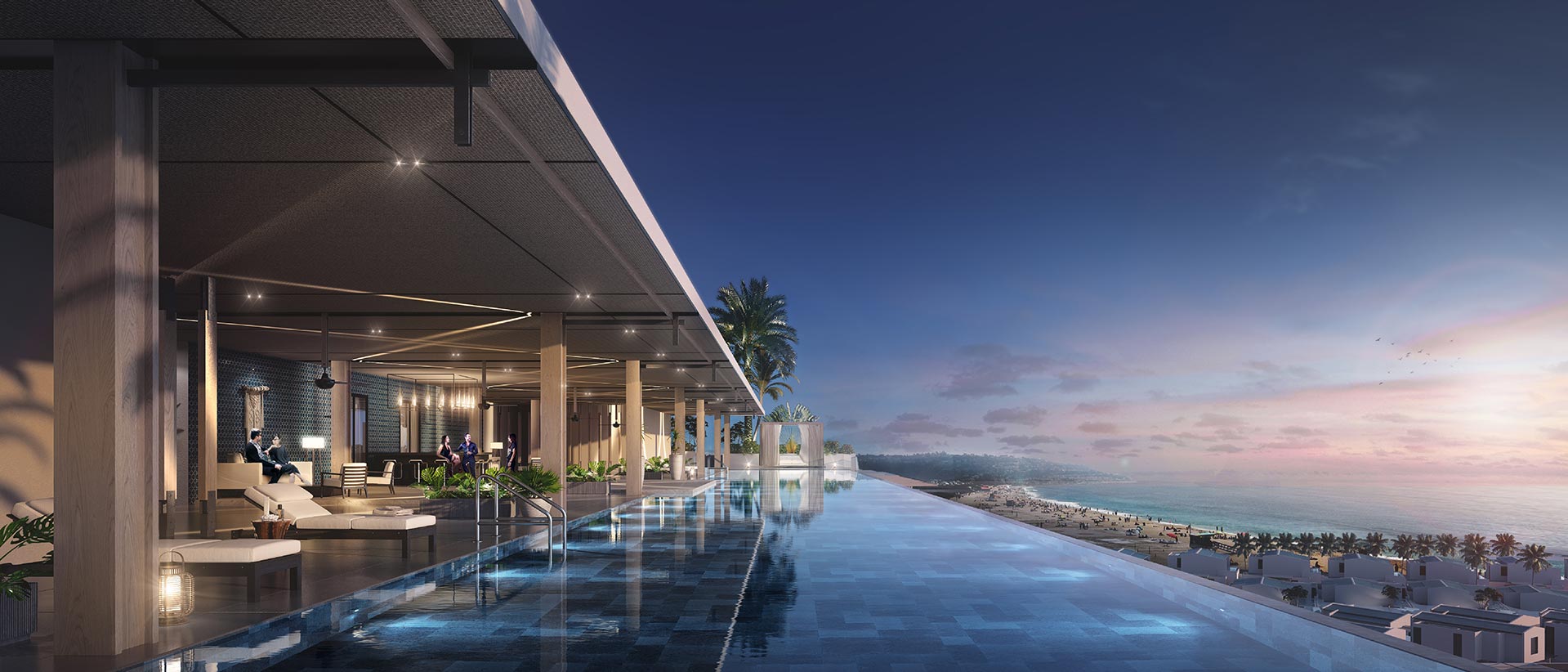 Hồ bơi vô cực Regent Residences Phú Quốc