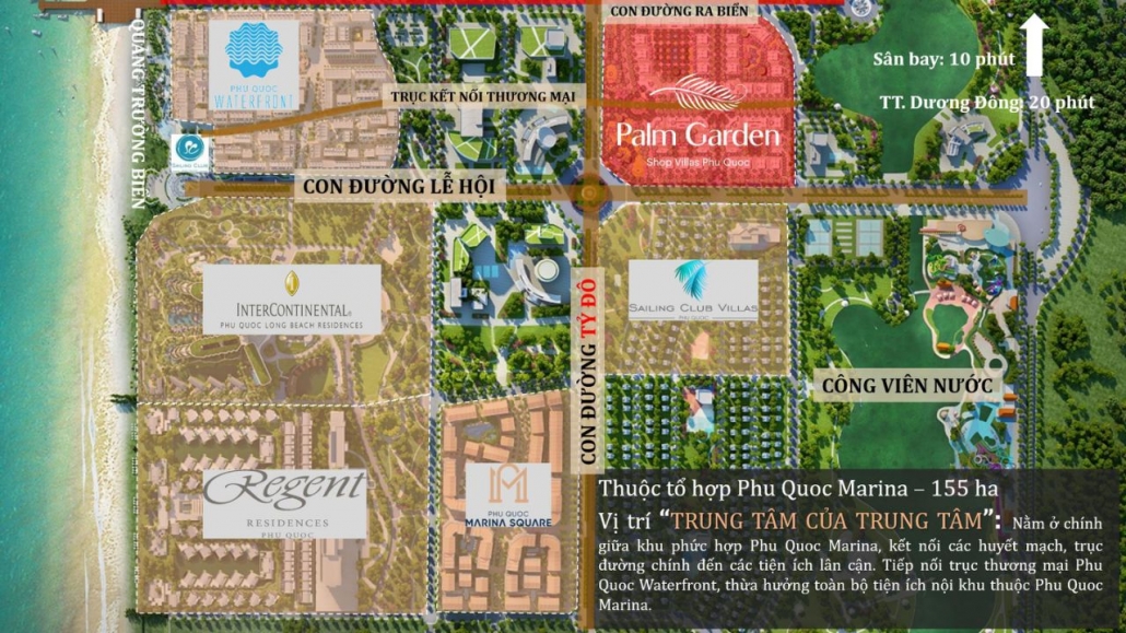 Palm Garden Shop Villas vi tri