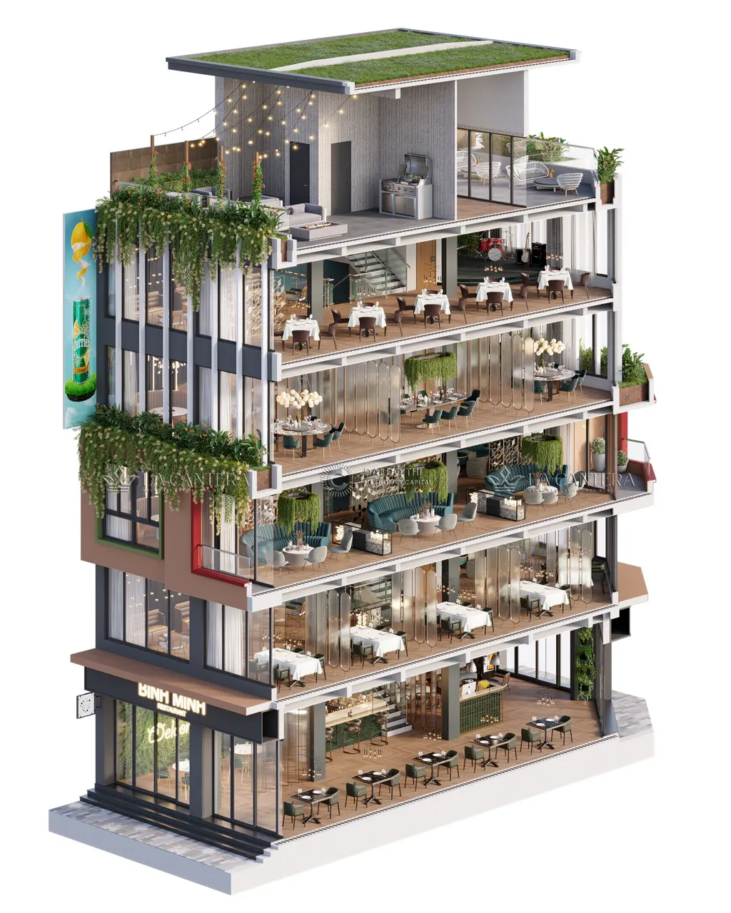 Shoptel Ruby - mặt cắt đường Bình Minh Shoptel Ruby - mặt cắt đường Bình Minh