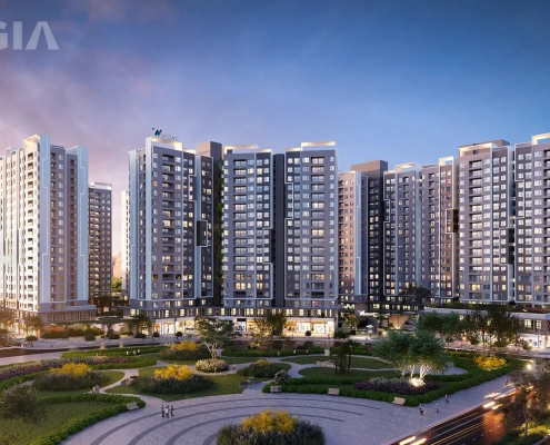 Phối cảnh tổng thể dự án Westgate