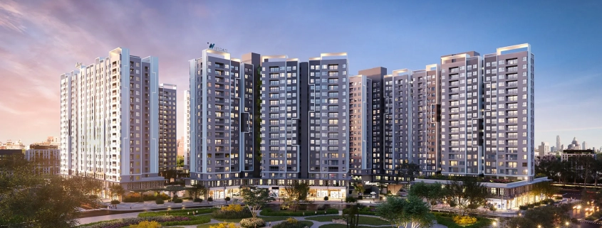 Phối cảnh tổng thể dự án Westgate