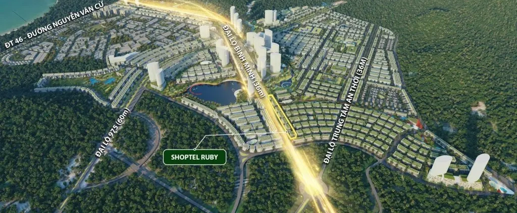 Shoptel Ruby – Vị trí đắc địa, tâm điểm hội tụ
