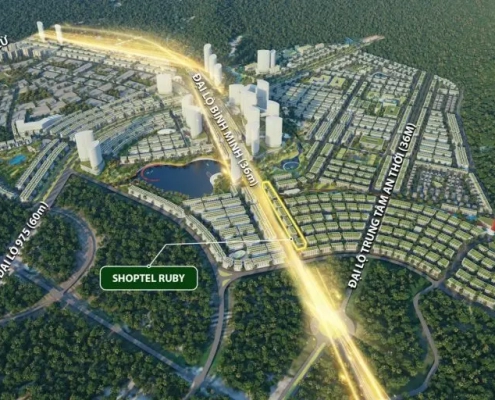Shoptel Ruby – Vị trí đắc địa, tâm điểm hội tụ