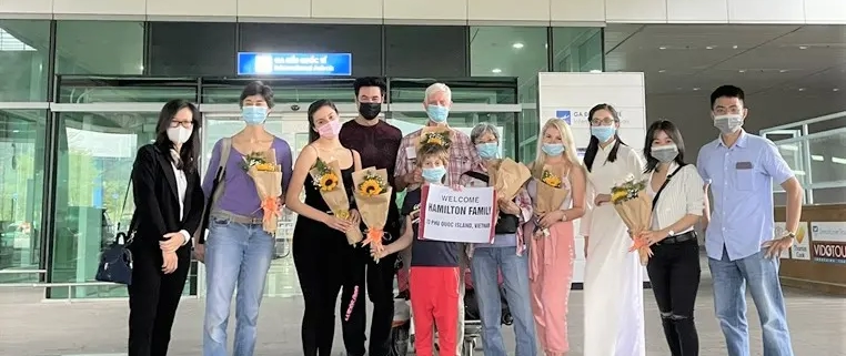 Gia tộc Halminton - Anh - đến Phú Quốc bằng chuyên cơ riêng để đón Giáng Sinh