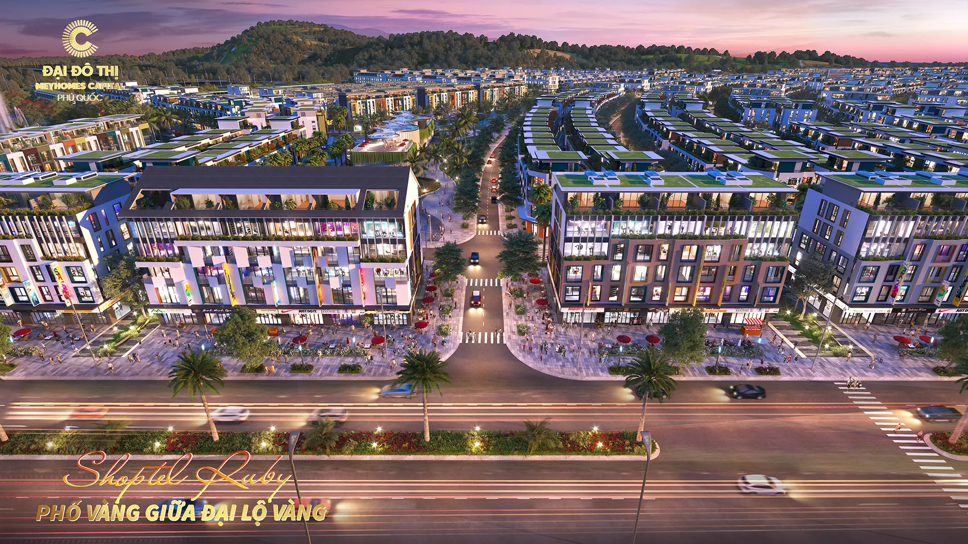 Shoptel Ruby - Phối cảnh