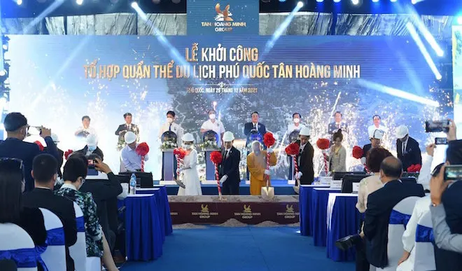 Tân Hoàng Minh chính thức đặt chân vào thị trường bất động sản nghỉ dưỡng bằng lễ khởi công tổ hợp Phú Quốc